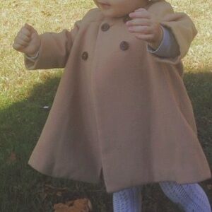 Gap Classic Tan wool Kids Coat